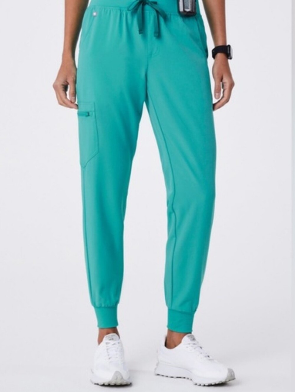 Figs Yola Jogger Scrub Pants, Lagoon, Size L